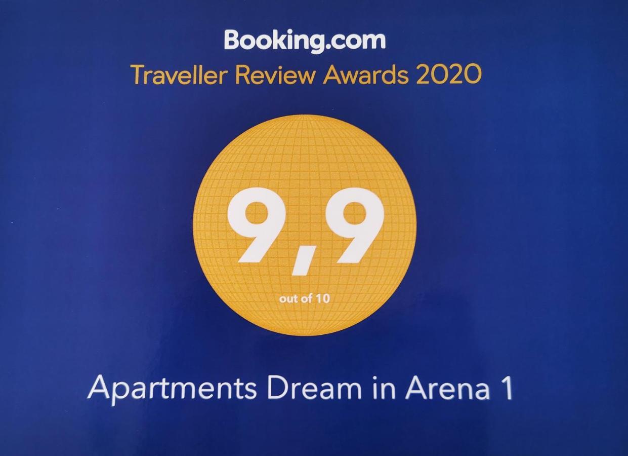 Apartments Dream In Arena 1 Pula Center Free Parking Exteriér fotografie